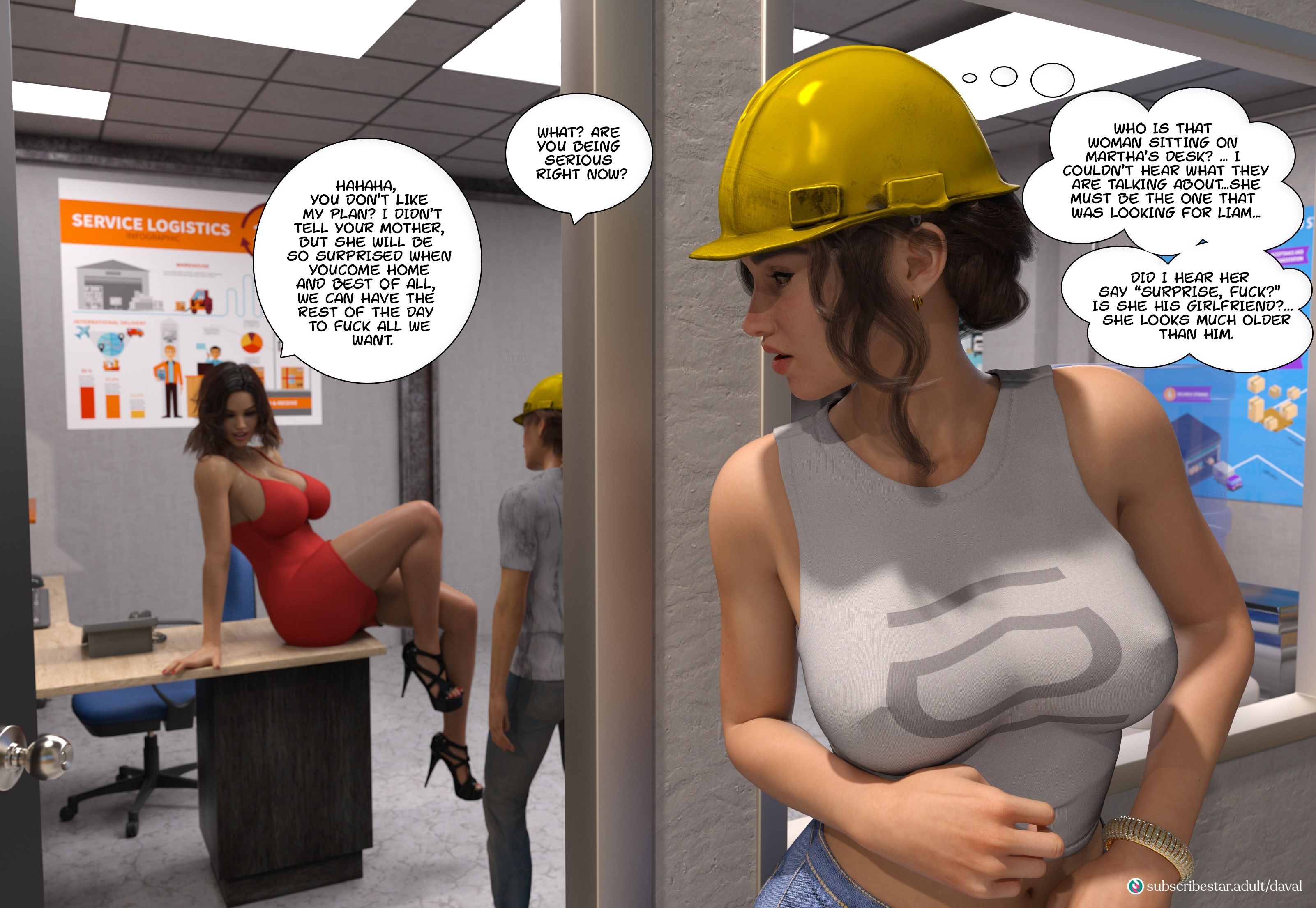 Satisfying Needs 7 - Daval3D page 38 hentai porn comic manga doujin
